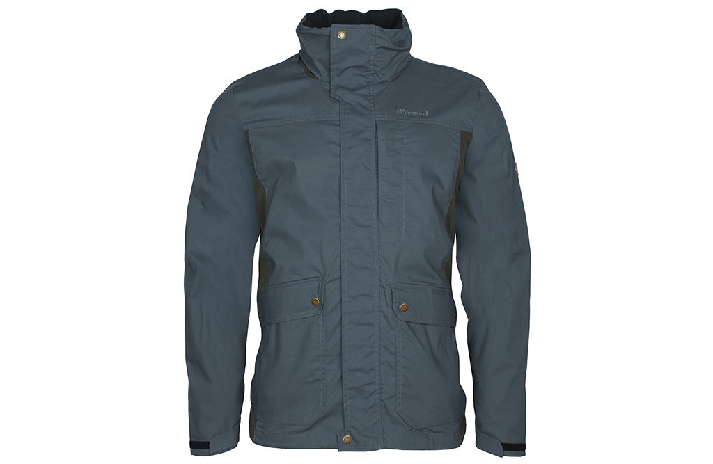 outdoor jakke, petroleum og mørkegrøn, Finnveden Trail Hybrid | Arbejdstøj og sikkerhed | P.Lindberg