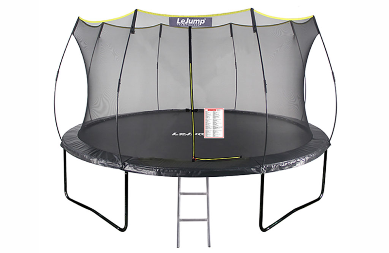 lysere Sociale Studier Grøn baggrund LeJump trampolin mega size, rund | Hus, fritid og leg | P.Lindberg