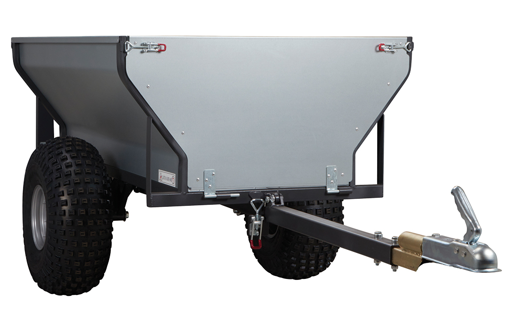 Kippanhänger Traglast 500 kg robust Quad ATV Rasentraktor kräftiger Stahlrahmen 