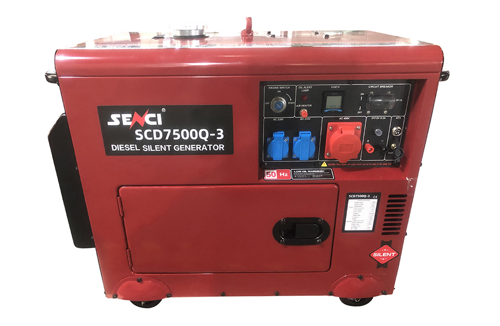 Läs mer om Reservelverk Diesel SC7500Q-3 - 4.8 KW