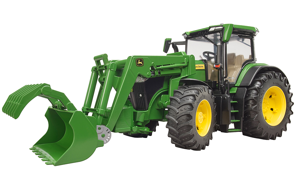 Läs mer om John Deere 7R 350 Traktor med frontlastare