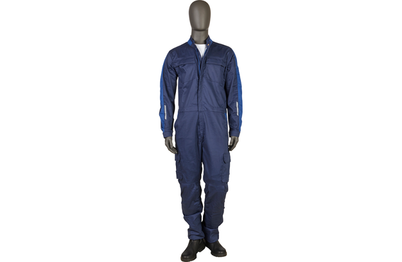 Blåkläder overall med stretch - Marinblå/blå