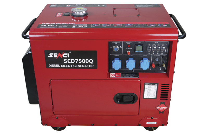 Läs mer om Reservelverk Diesel SC7500Q - 4.8 KW