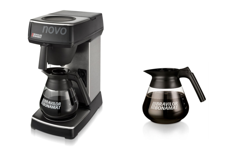 Läs mer om Kaffemaskin - Bonamat Novo2 och extra kanna
