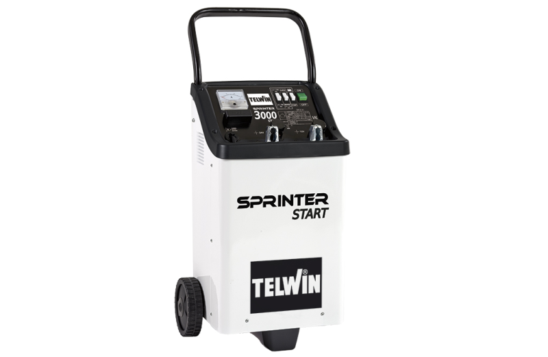 Läs mer om Verkstadsladdare - Telwin Sprinter 3000
